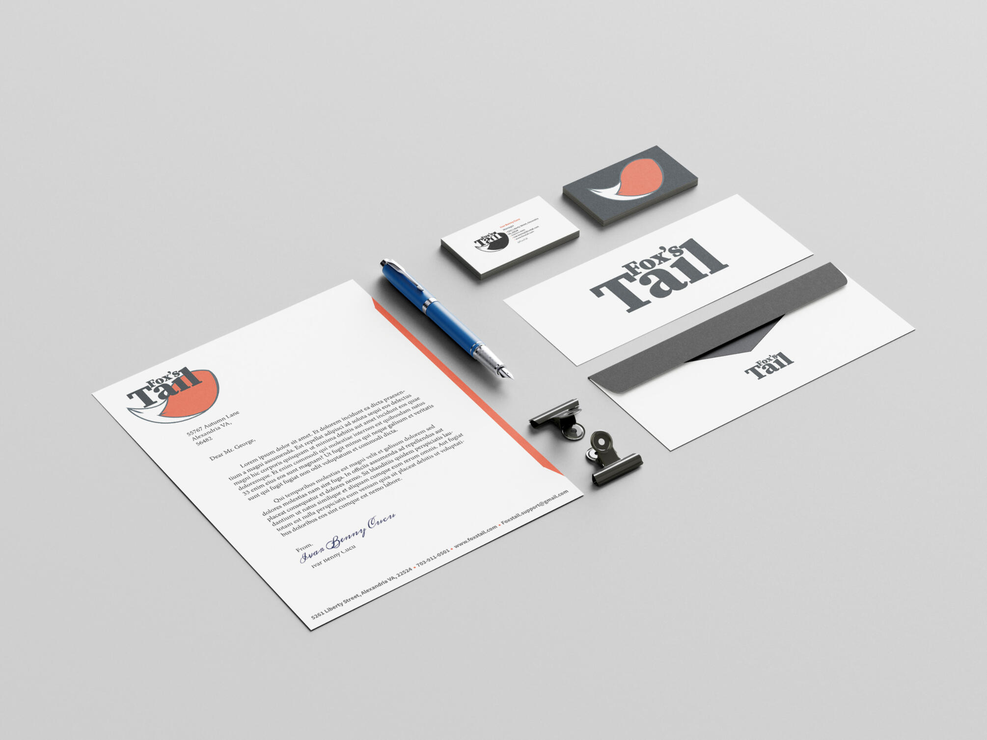 Stationary Mockup